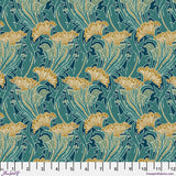 Free Spirit - The Original Morris & Co. - Lodden - Laceflower - Teal