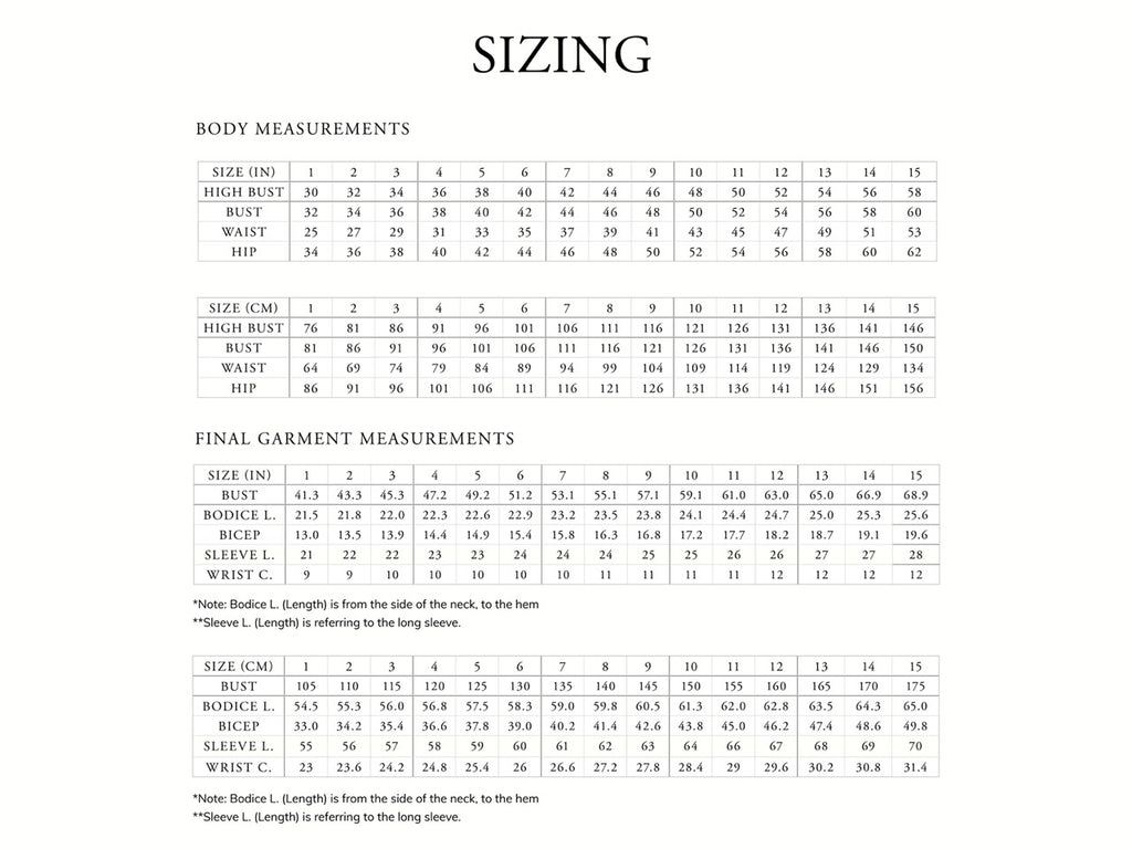 Madswick - Beth Blouse - PDF and Printed Pattern