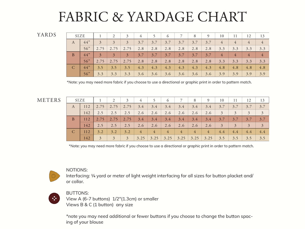 Madswick - Raida Blouse - PDF and Printed Pattern