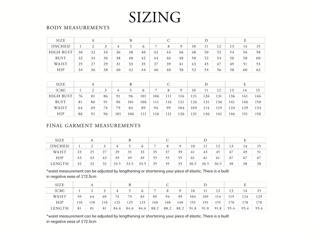 Madswick - Zamora Skirt - PDF and Printed Pattern