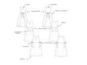 Madswick - Ginkgo Pinafore - PDF and Printed Pattern