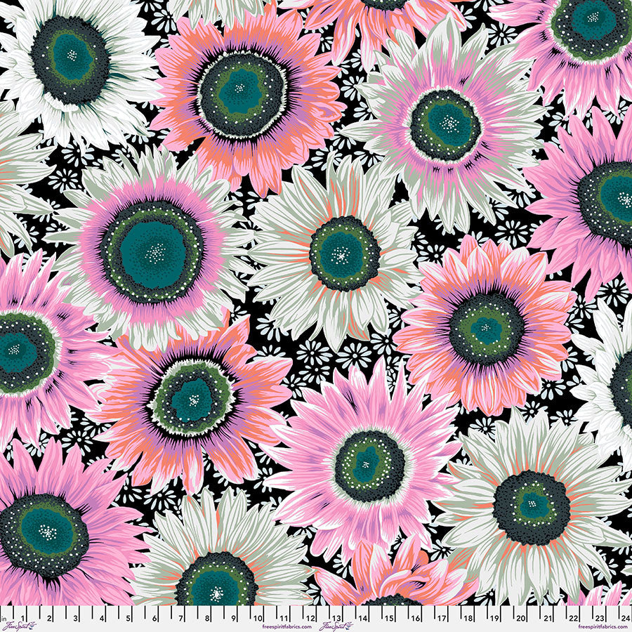 Free Spirit Fabrics - 108" Wide Back - Van Gogh - Black