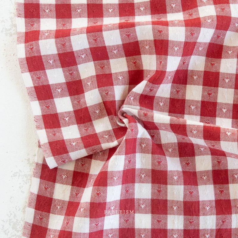 Fableism - Queen of Hearts - Dobby Gingham - Cherry