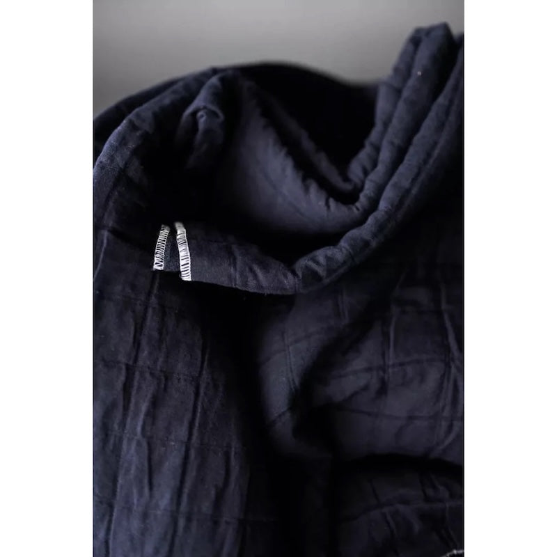 Merchant & Mills - Quilted Jacquard Cotton - Quink Square