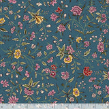 Marcus Fabrics - Glorious Garden - Garden - Teal