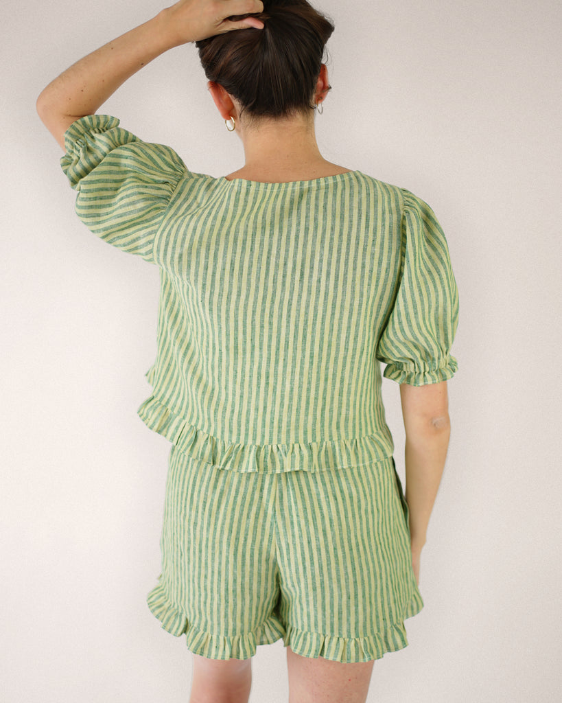 Matchy Matchy Sewing Club - Ruffle Brunch Set - PDF and Printed Pattern