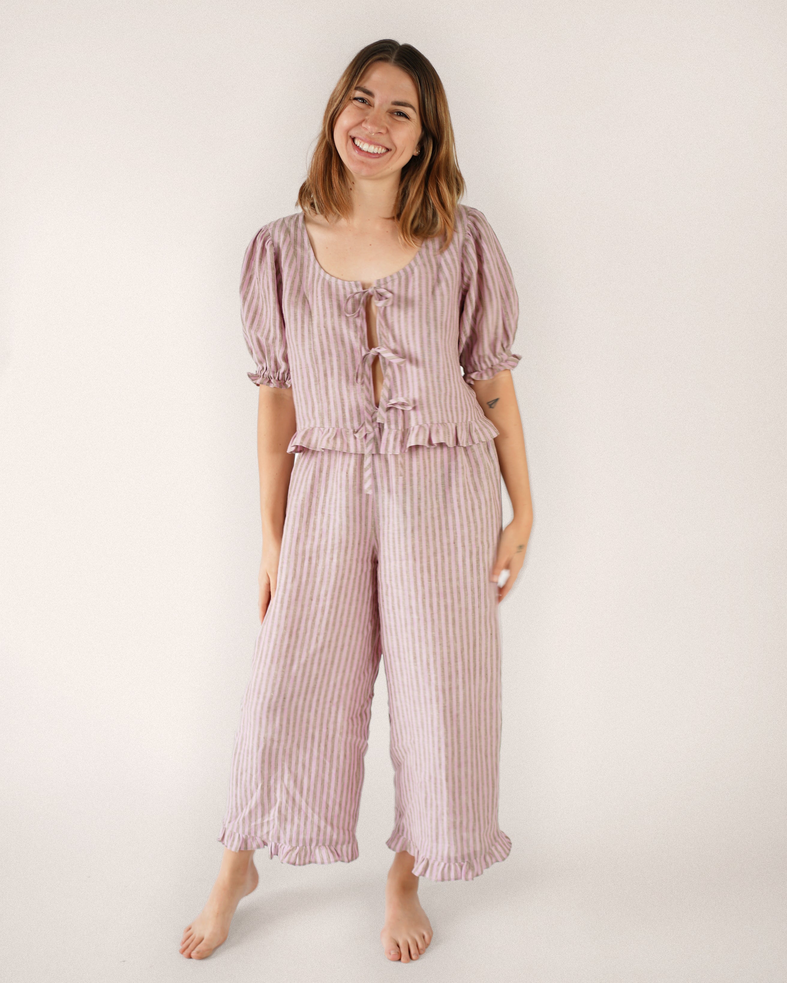 Matchy Matchy Sewing Club - Ruffle Brunch Set - PDF and Printed Pattern