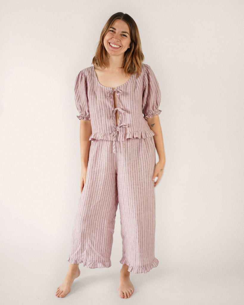 Matchy Matchy Sewing Club - Ruffle Brunch Set - PDF and Printed Pattern