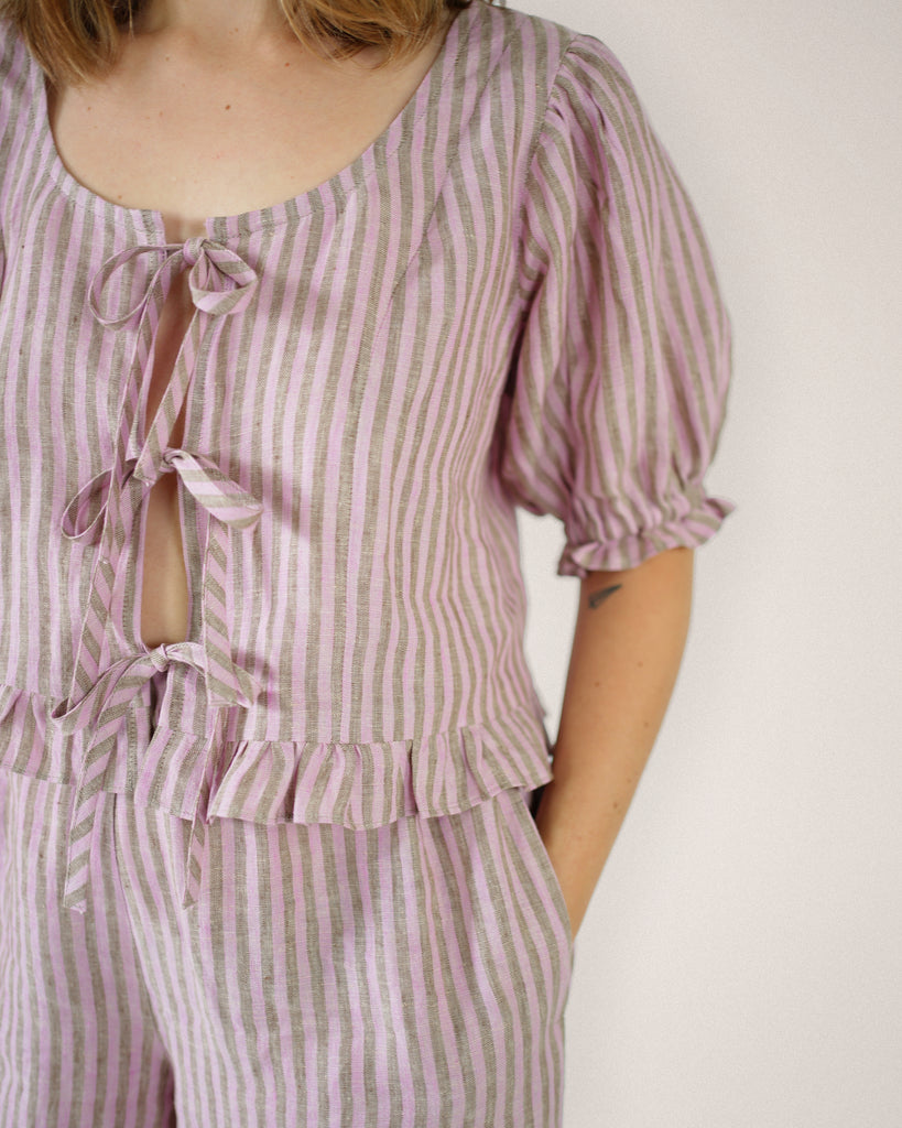 Matchy Matchy Sewing Club - Ruffle Brunch Set - PDF and Printed Pattern