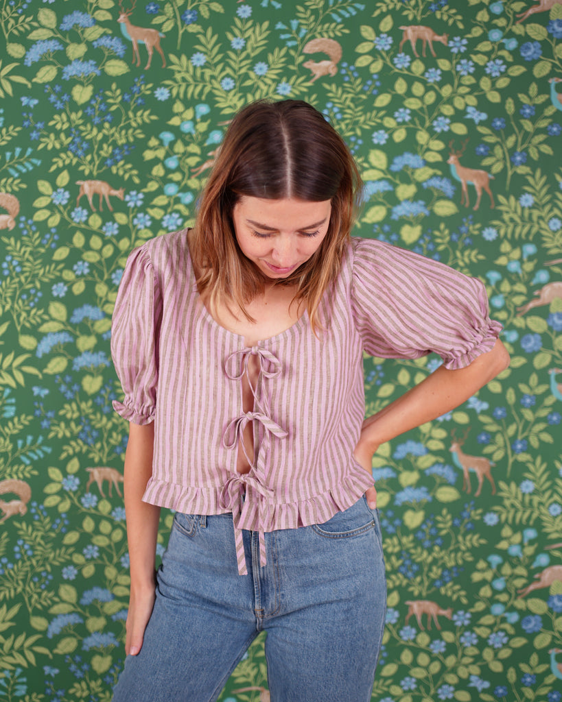 Matchy Matchy Sewing Club - Ruffle Brunch Set - PDF and Printed Pattern