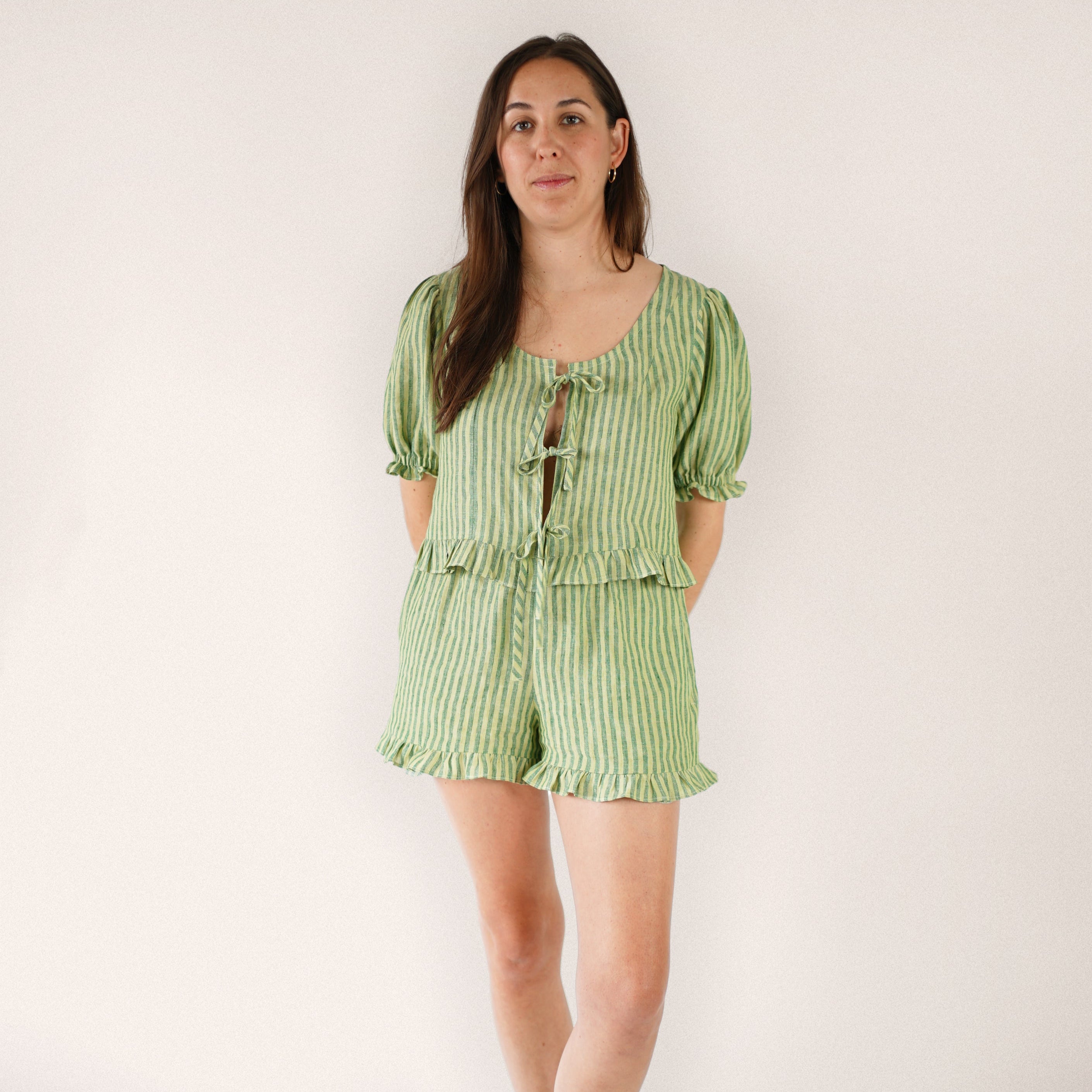 Matchy Matchy Sewing Club - Ruffle Brunch Set - PDF and Printed Pattern