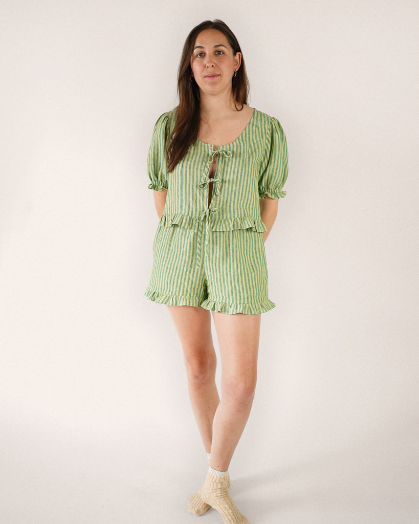 Matchy Matchy Sewing Club - Ruffle Brunch Set - PDF and Printed Pattern