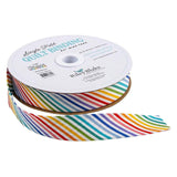 Riley Blake - Single-Fold Quilt Binding - Rainbow Stripe