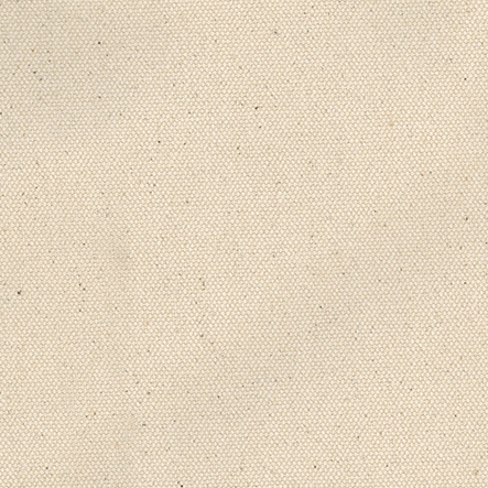 A square fabric swatch, showing a light beige woven textile texture with small dark flecks, on a white background.