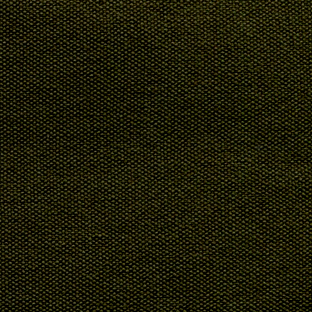 A square fabric swatch showing a dark olive green woven texture on a white background.