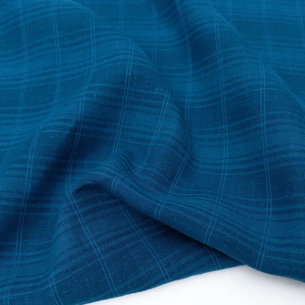 Rhode - Linen Cotton Dobby - Jewel