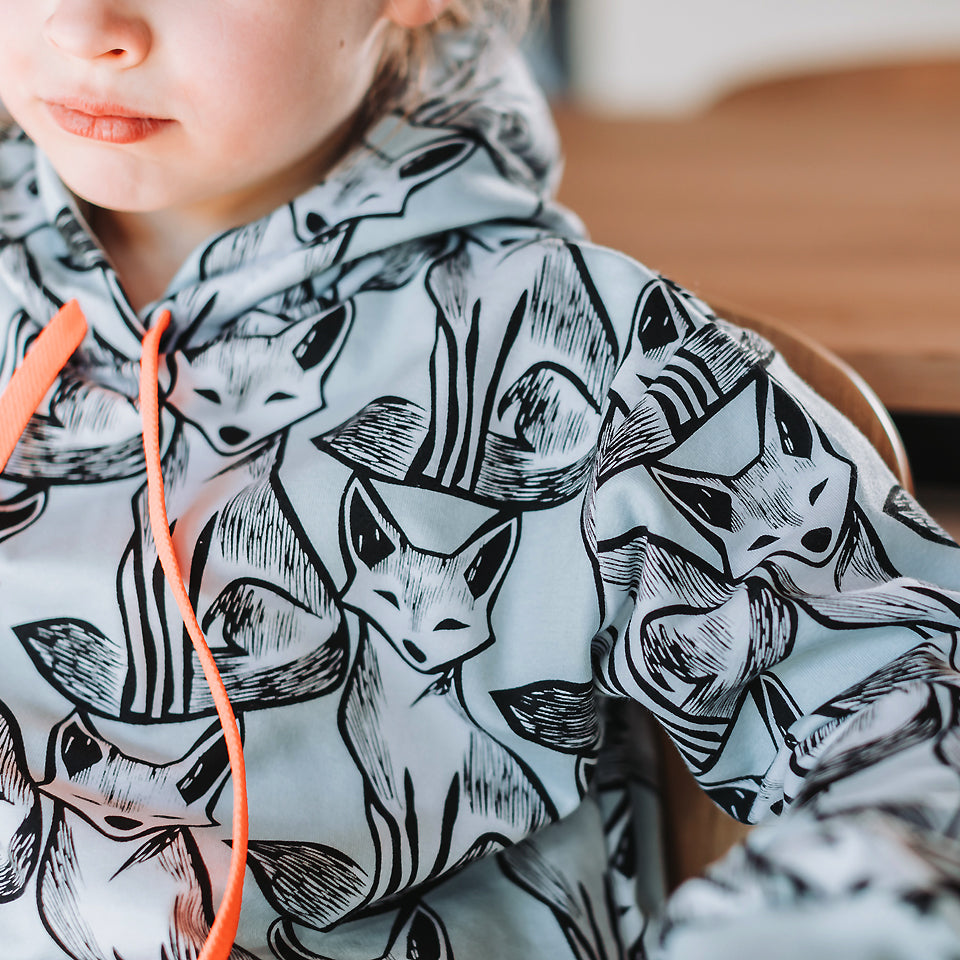 See You at Six - French Terry - Renard Nouveau - Baby Blue