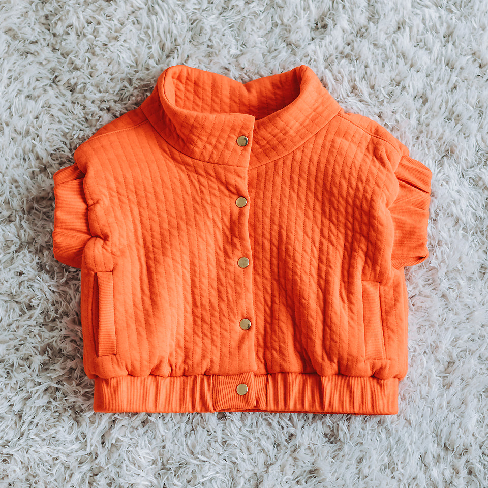 See You at Six - Ribbing - Flame Red