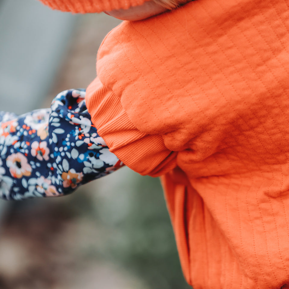 See You at Six - Ribbing - Flame Red