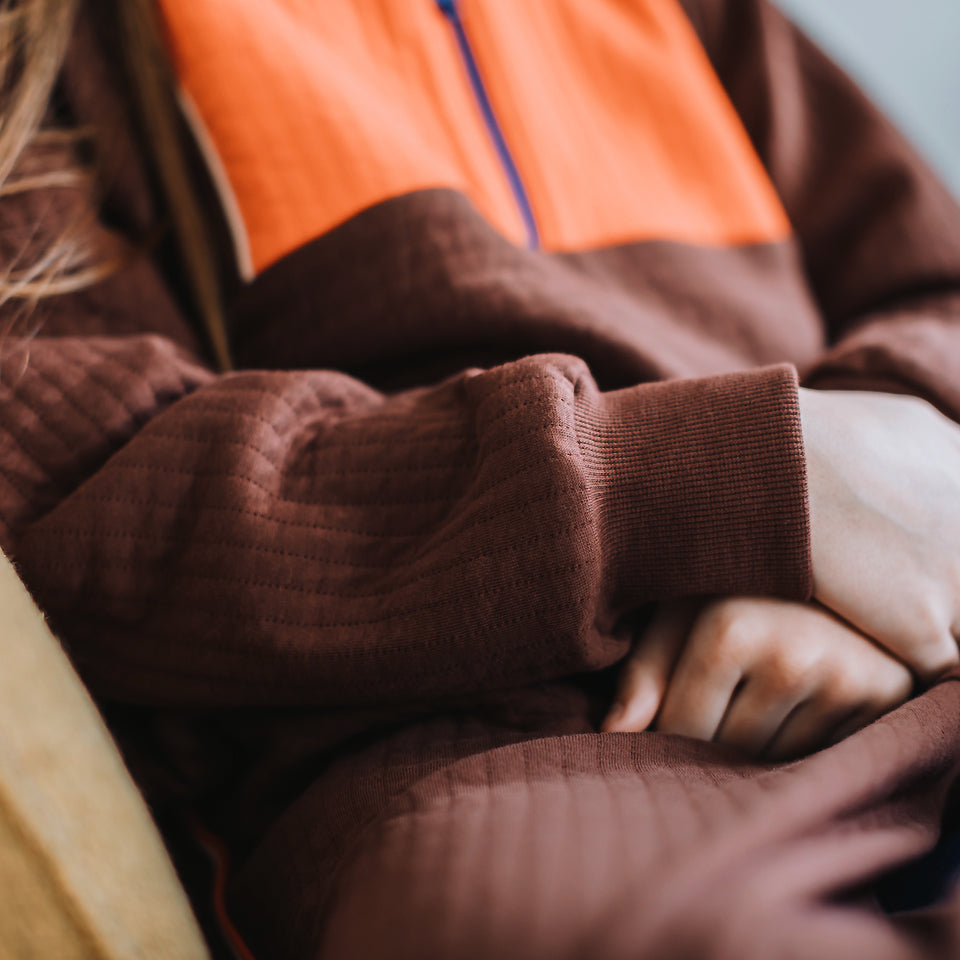 See You at Six - Ribbing - Rum Raisin Brown