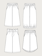 The Assembly Line - A-Line Midi Skirt