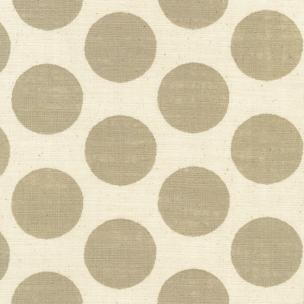 Sevenberry - Cotton Slub Prints - Beige & Natural Polka Dot