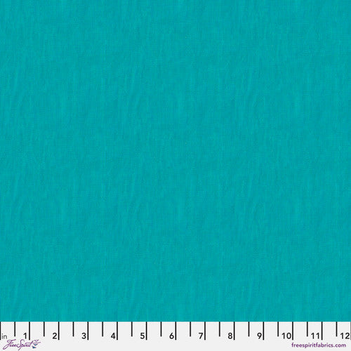 Glacier blue shot cotton woven of two different shades creating a lovely depth of color