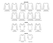 Sew House Seven - Skyline Tee - PDF and Printed Pattern