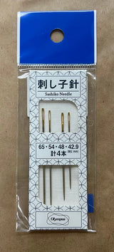 Olympus - Sashiko Needles Assorted Sizes  4 pk