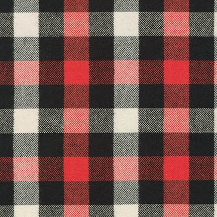 Robert Kaufman - Tahoe Flannel - Red
