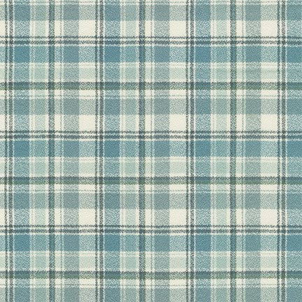 Robert Kaufman - Mammoth Organic Flannel - Dusty Blue