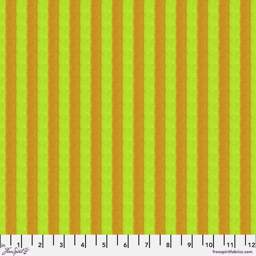 Free Spirit - Kaffe Fassett - Shot Cotton - Narrow Stripe - Sulfur