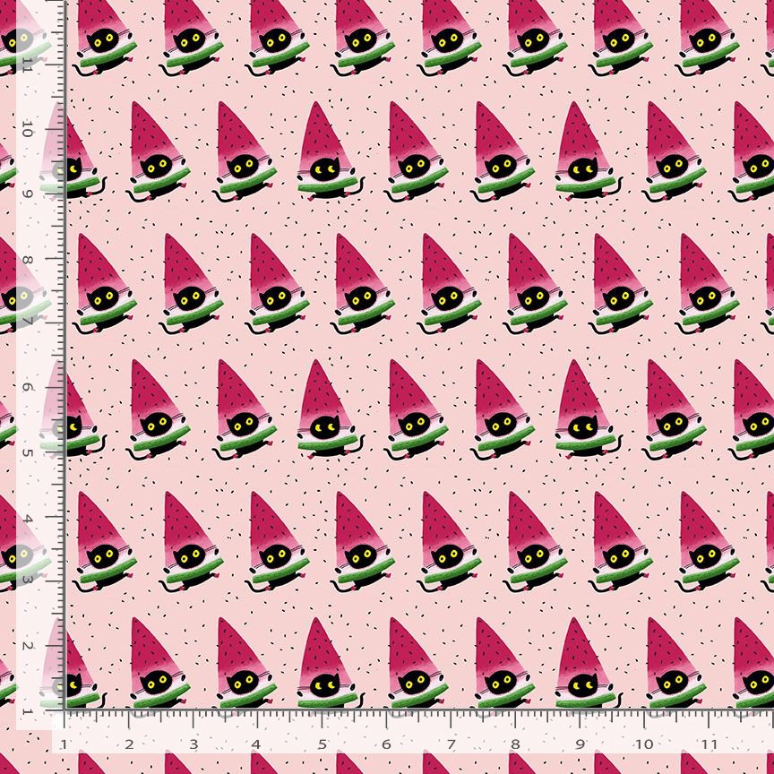 Dear Stella - Furruit Cocktails - One in a Meowlon - Pink