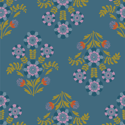 Art Gallery - Starling - Bramblebloom Blue