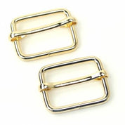 Hardware - Slider Buckles - 1" - Various Finishes