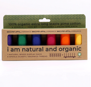 Scanfil - Organic Cotton Thread Set - Jewel Tones - 50wt - 6 Spools