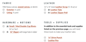 Klum House - Woodland Dopp Kit Pattern