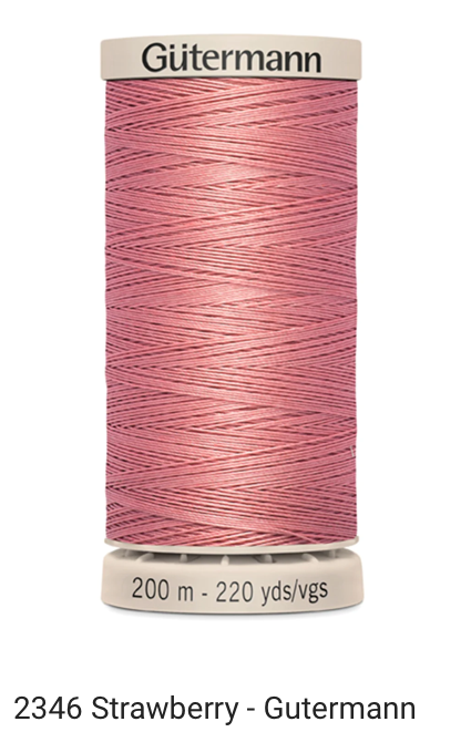Gütermann Thread - Hand Quilting Cotton - 40 wt - 220 yards - Various