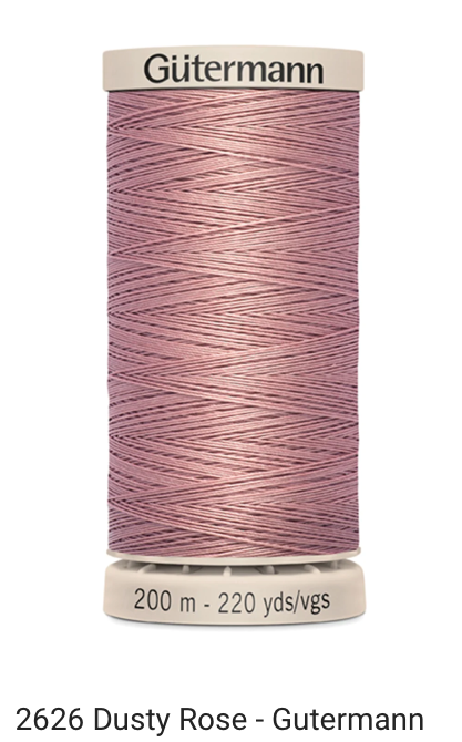 Gütermann Thread - Hand Quilting Cotton - 40 wt - 220 yards - Various