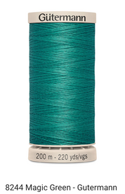 Gütermann Thread - Hand Quilting Cotton - 40 wt - 220 yards - Various