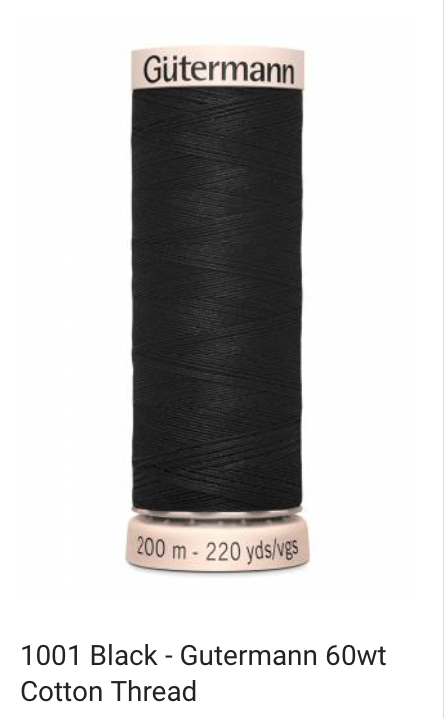 Gütermann Thread - Natural Cotton - 60 weight - 200 meter / 220 yards