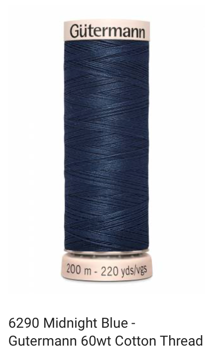 Gütermann Thread - Natural Cotton - 60 weight - 200 meter / 220 yards