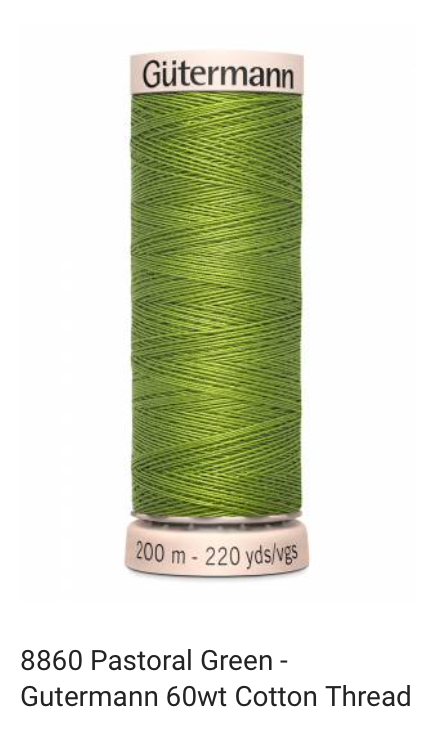 Gütermann Thread - Natural Cotton - 60 weight - 200 meter / 220 yards
