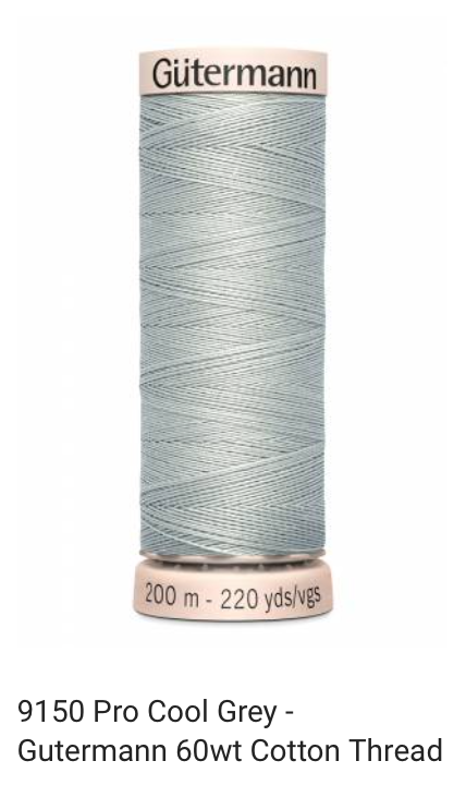 Gütermann Thread - Natural Cotton - 60 weight - 200 meter / 220 yards