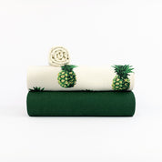 See You at Six - Summer '26 - French Terry - Pineapples - Papyrus Crème