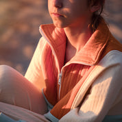 See You at Six - Quilted Knit - Autumn Maple Orange