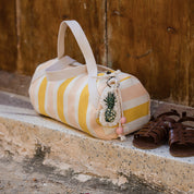 See You at Six - Summer '26 - Cotton Gabardine Twill - Verticals - Yellow Papyrus Crème
