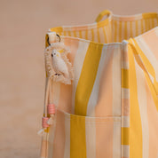 See You at Six - Summer '26 - Cotton Gabardine Twill - Verticals - Yellow Papyrus Crème