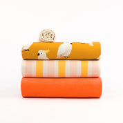 See You at Six - Summer '26 - Cotton Gabardine Twill - Verticals - Yellow Papyrus Crème