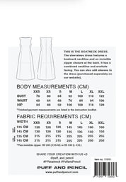 Puff and Pencil - Boatneck Dress - Size XXS-XXL